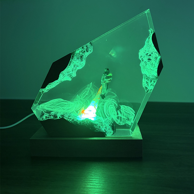 Sci-fi Anime Figure Organism R - Resin Art Light ulasan dan harga