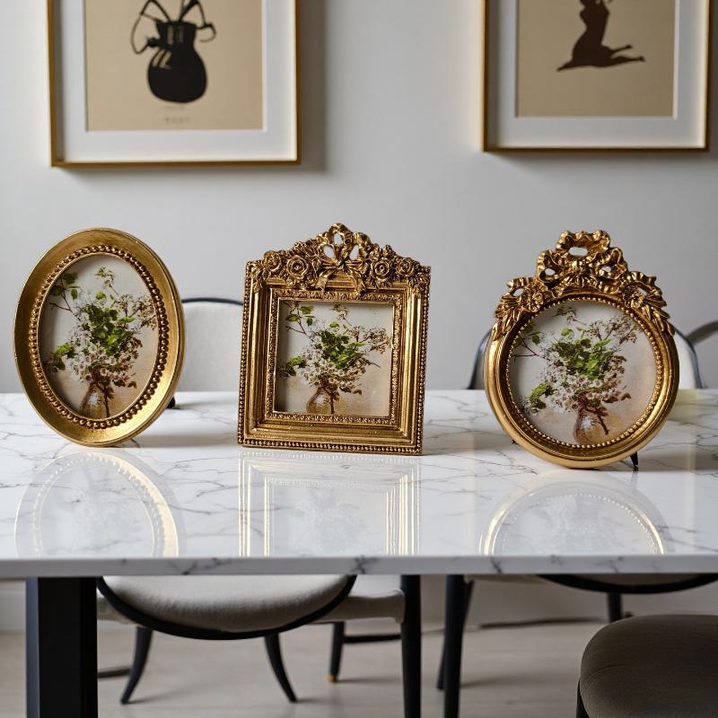 For Desk Wall Decoration Oval  - Resin Art Frame ulasan dan harga