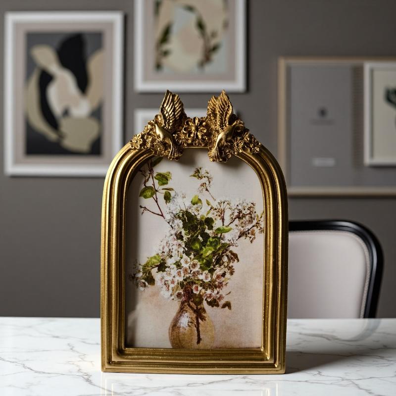 For Desk Wall Decoration Oval  - Resin Art Frame ulasan dan harga
