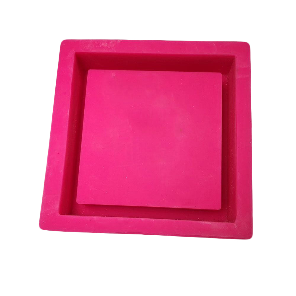 Large Square Tray Molds Thick  - Coaster Mold Square ulasan dan harga