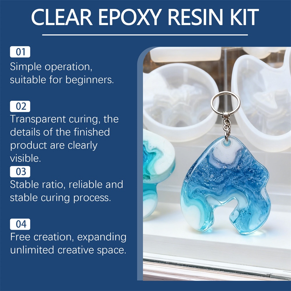 DIY Crystals Clear Epoxys Resi - Resin Art Epoxy ulasan dan harga