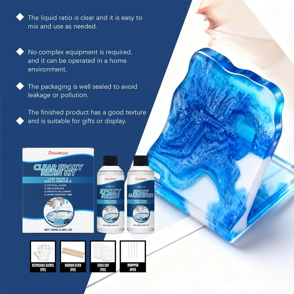 DIY Crystals Clear Epoxys Resi - Resin Art Epoxy ulasan dan harga