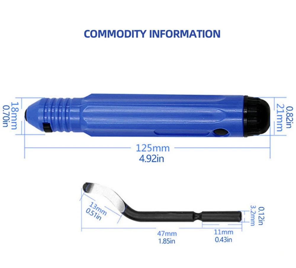 Blades High-Speed Steel Deburr - Resin Art Tool Kit ulasan dan harga