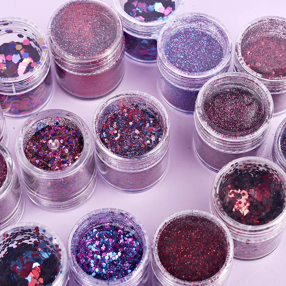 4/5 bottles Dreamlike Glitter  - Glitter Powder Resin ulasan dan harga