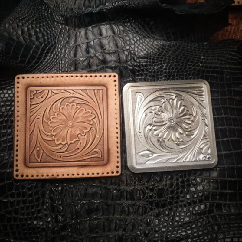 3D Aluminum Alloy  Arabesque L - Coaster Mold Square ulasan dan harga