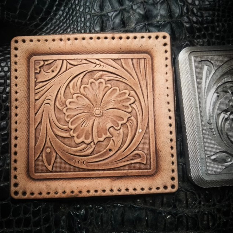 3D Aluminum Alloy  Arabesque L - Coaster Mold Square ulasan dan harga