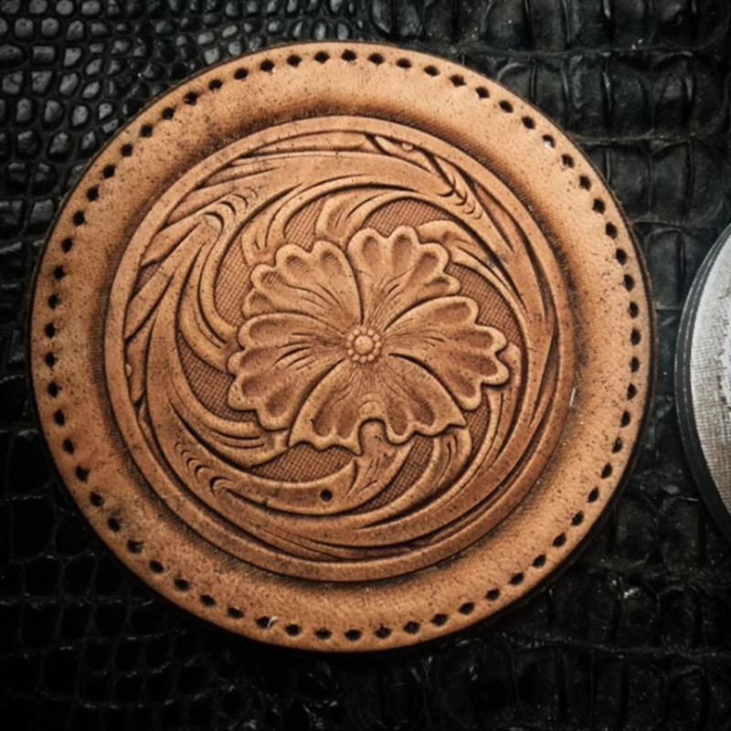 3D Aluminum Alloy  Arabesque L - Coaster Mold Square ulasan dan harga