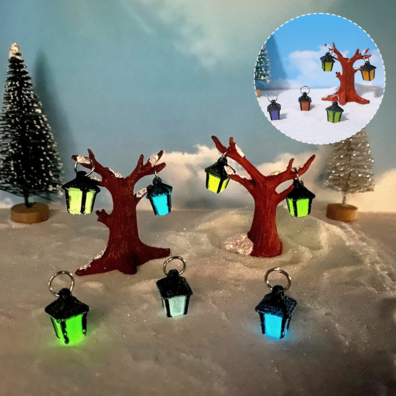 1Set Mini Luminous Hanging Tre - Resin Art Light ulasan dan harga