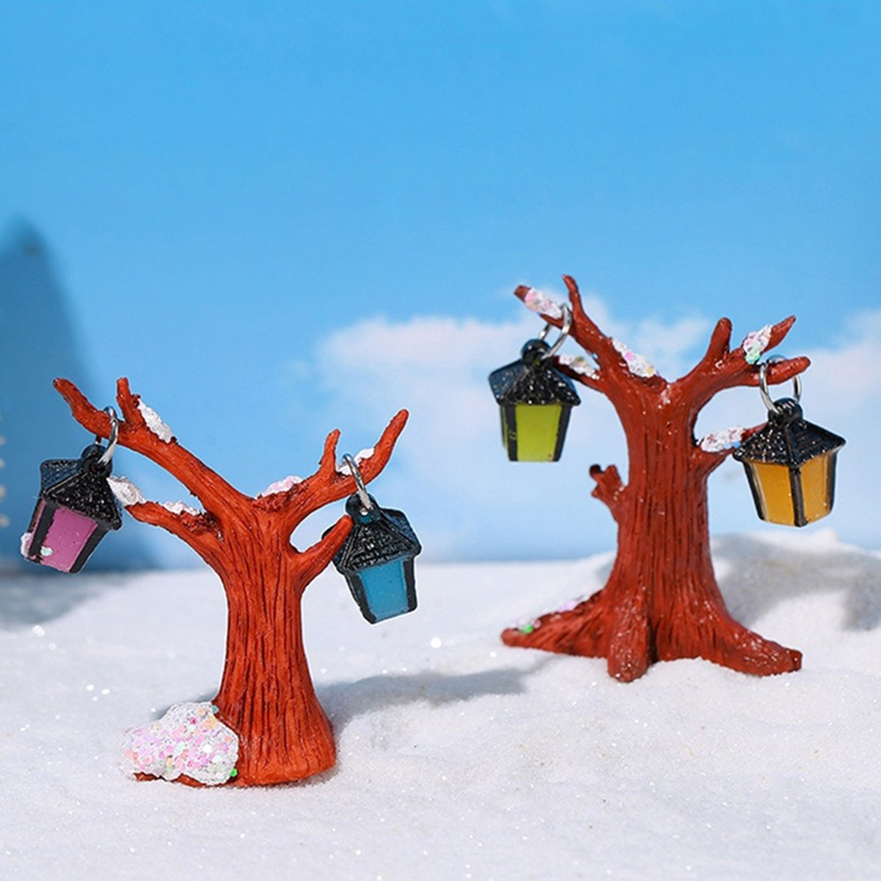 1Set Mini Luminous Hanging Tre - Resin Art Light ulasan dan harga