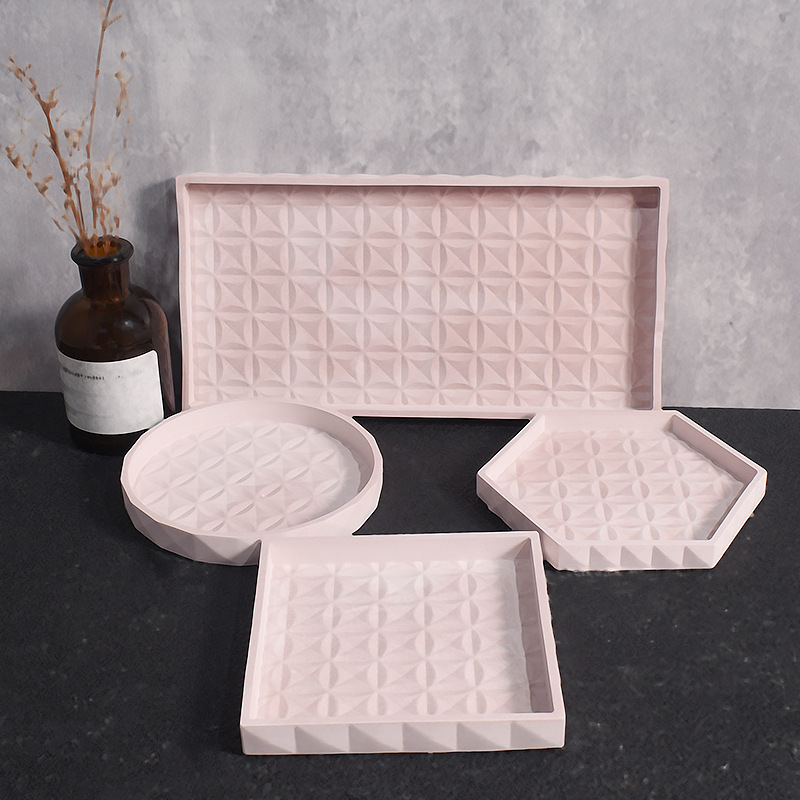 Storage Tray Silicone Mold DIY - Coaster Mold Square ulasan dan harga