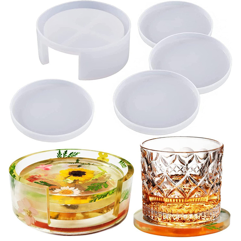 Round Square Coaster Silicone  - Coaster Mold Square ulasan dan harga