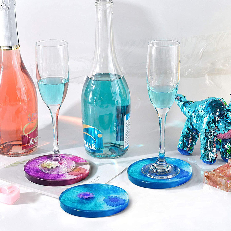 Round Square Coaster Silicone  - Coaster Mold Square ulasan dan harga