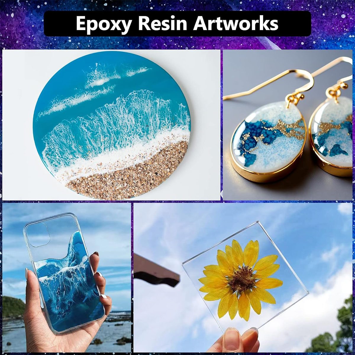 1000ml Crystal Clear Epoxy Res - Resin Art Epoxy ulasan dan harga