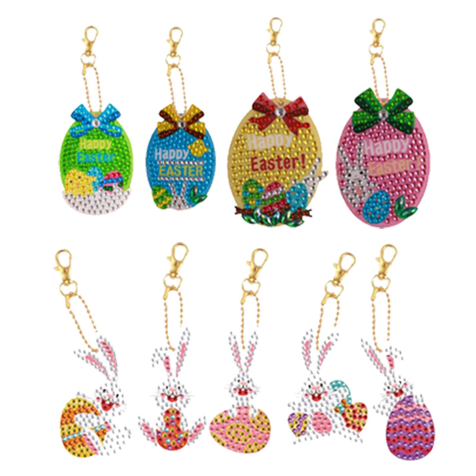 DIY Diamond Painting Keychain  - Resin Art Design Keychain ulasan dan harga