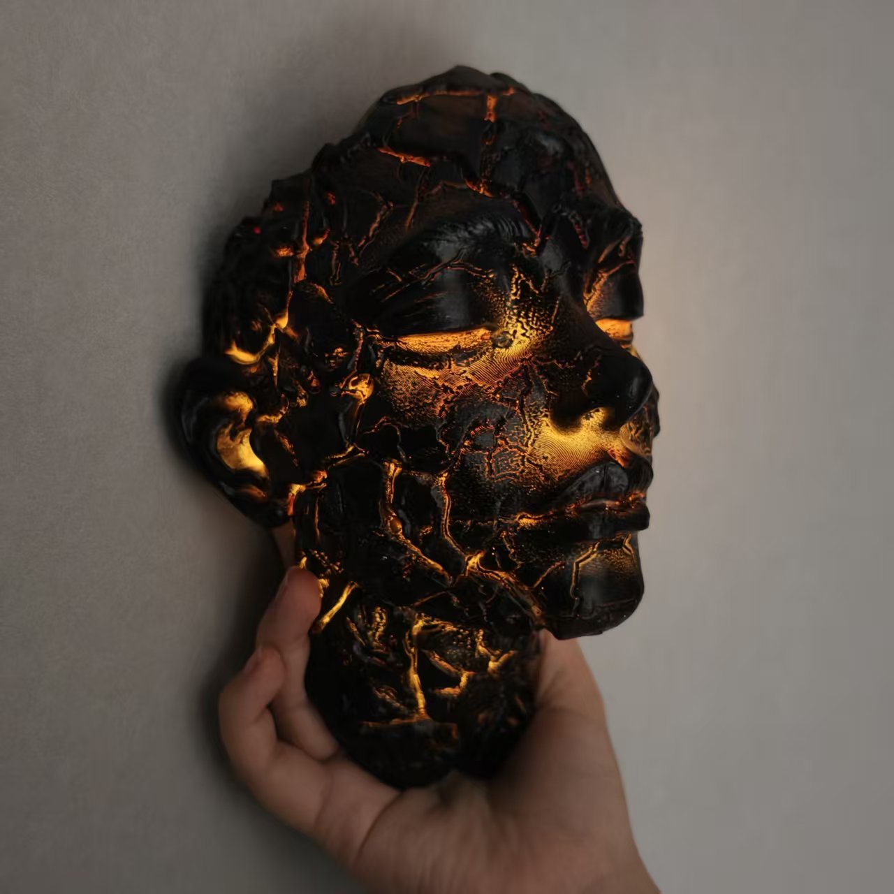 2026 New Resin Cracked Soul Wa - Resin Art Light ulasan dan harga