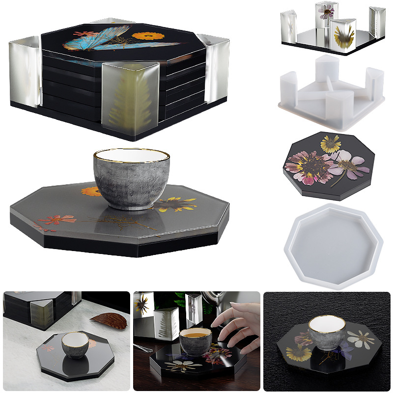 Silicone Coaster Storage Box M - Coaster Mold Square ulasan dan harga