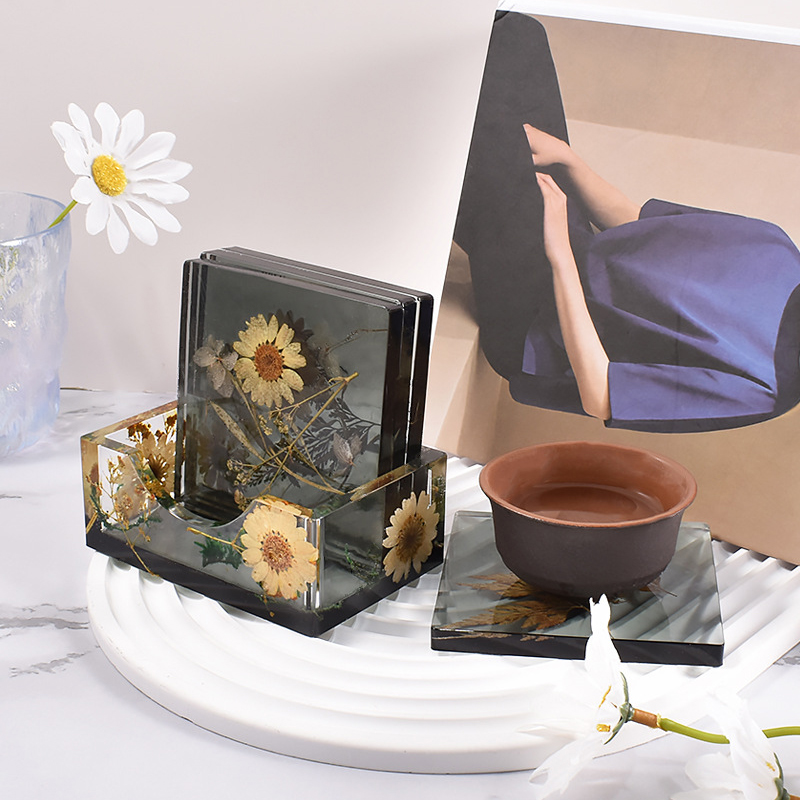 Silicone Coaster Storage Box M - Coaster Mold Square ulasan dan harga