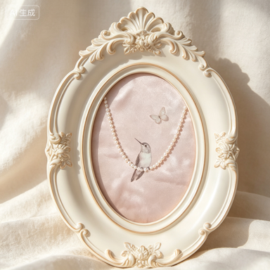 French Vintage Wall Photo Fram - Resin Art Frame ulasan dan harga