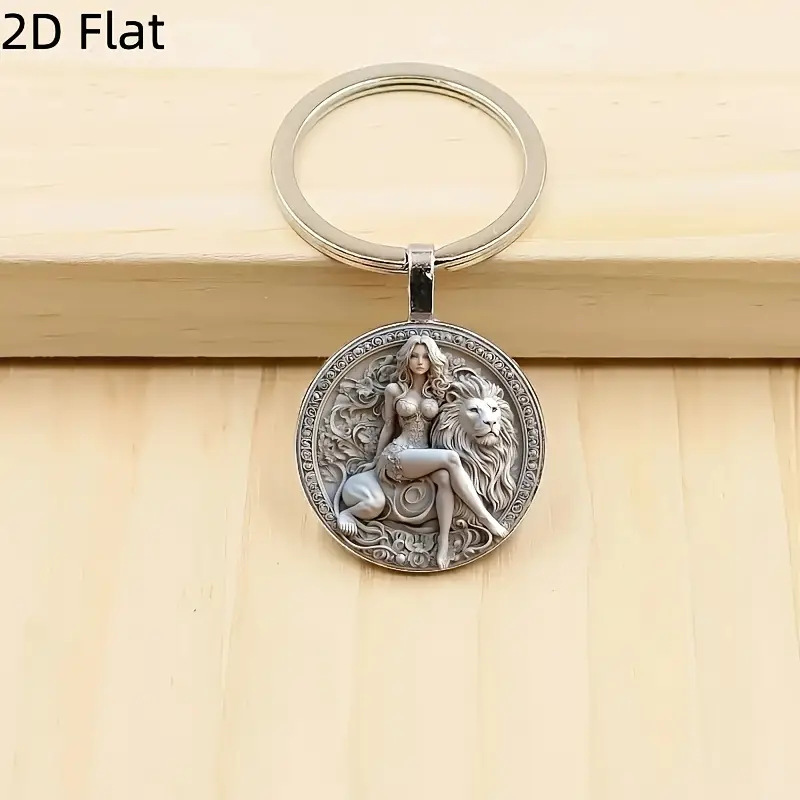 2D Unique European-Style Godde - Resin Art Design Keychain ulasan dan harga