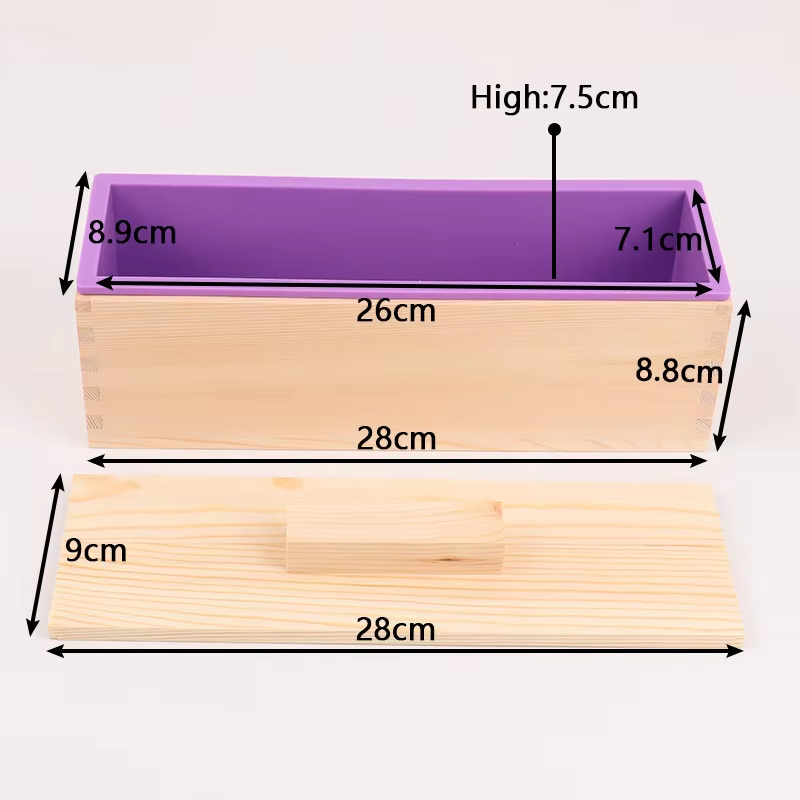 1200ml Rectangle Silicone Soap - Tray Mold Rectangle ulasan dan harga