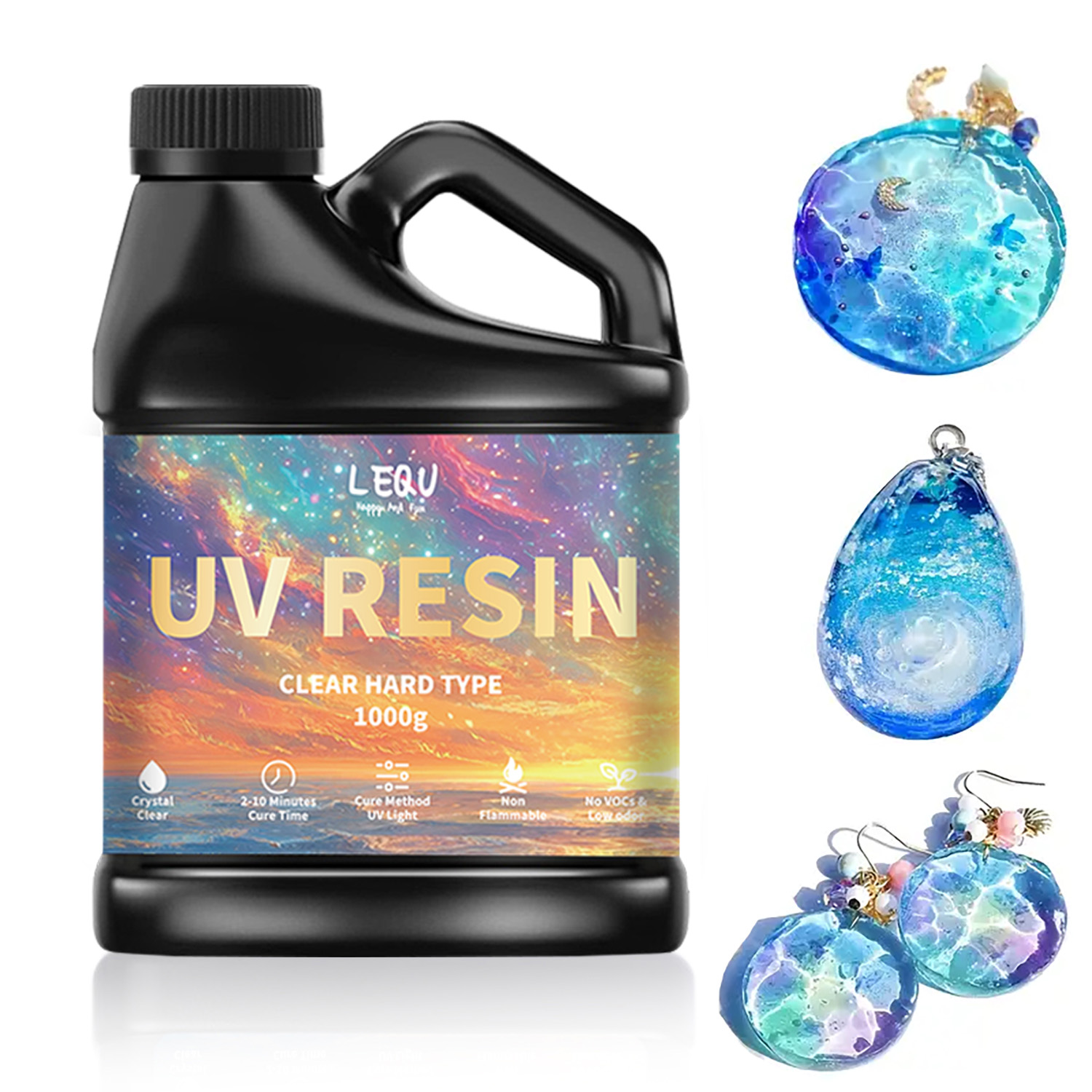 100/200/500/1000g UV Epoxy Res - Resin Art Epoxy ulasan dan harga