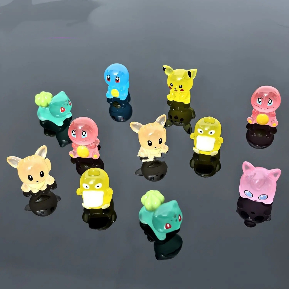 7Pcs/Set Glow in The Dark Pika - Resin Art Light ulasan dan harga